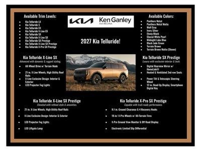 2027 Kia Telluride X-Line EX