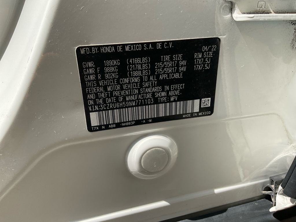 2022 Honda HR-V EX