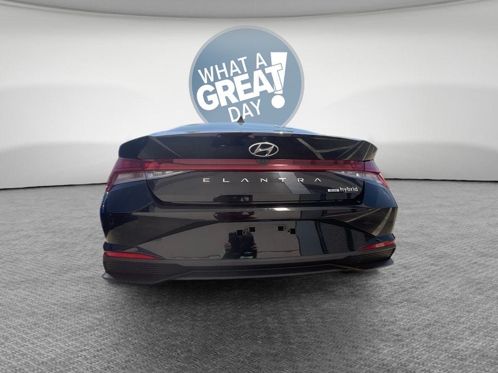 2023 Hyundai Elantra Hybrid Blue