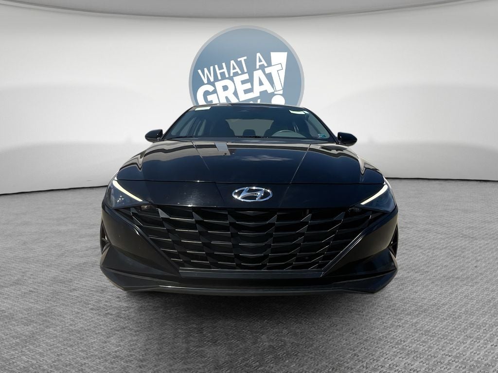 2023 Hyundai Elantra Hybrid Blue